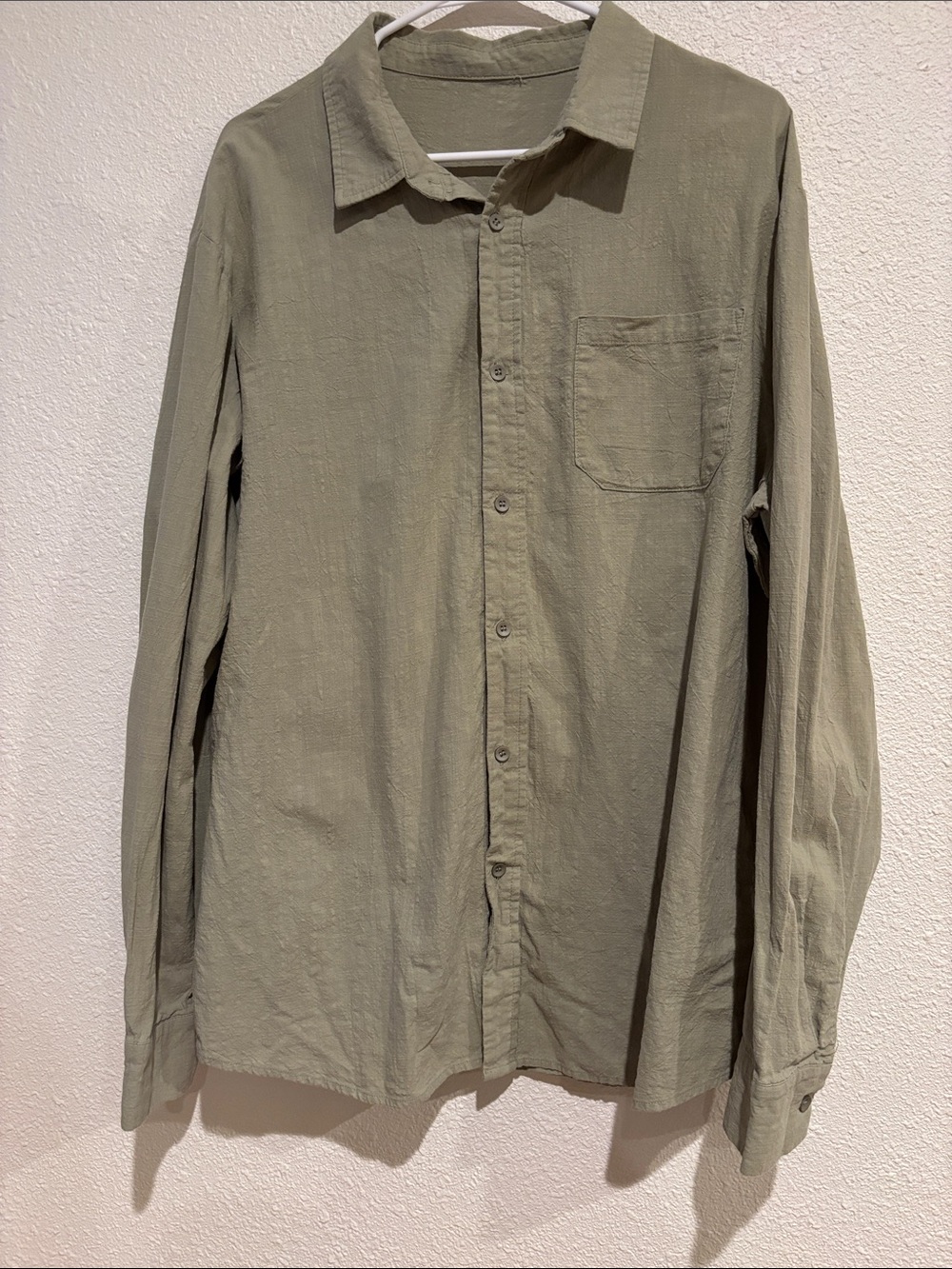 linen‎ oversized top